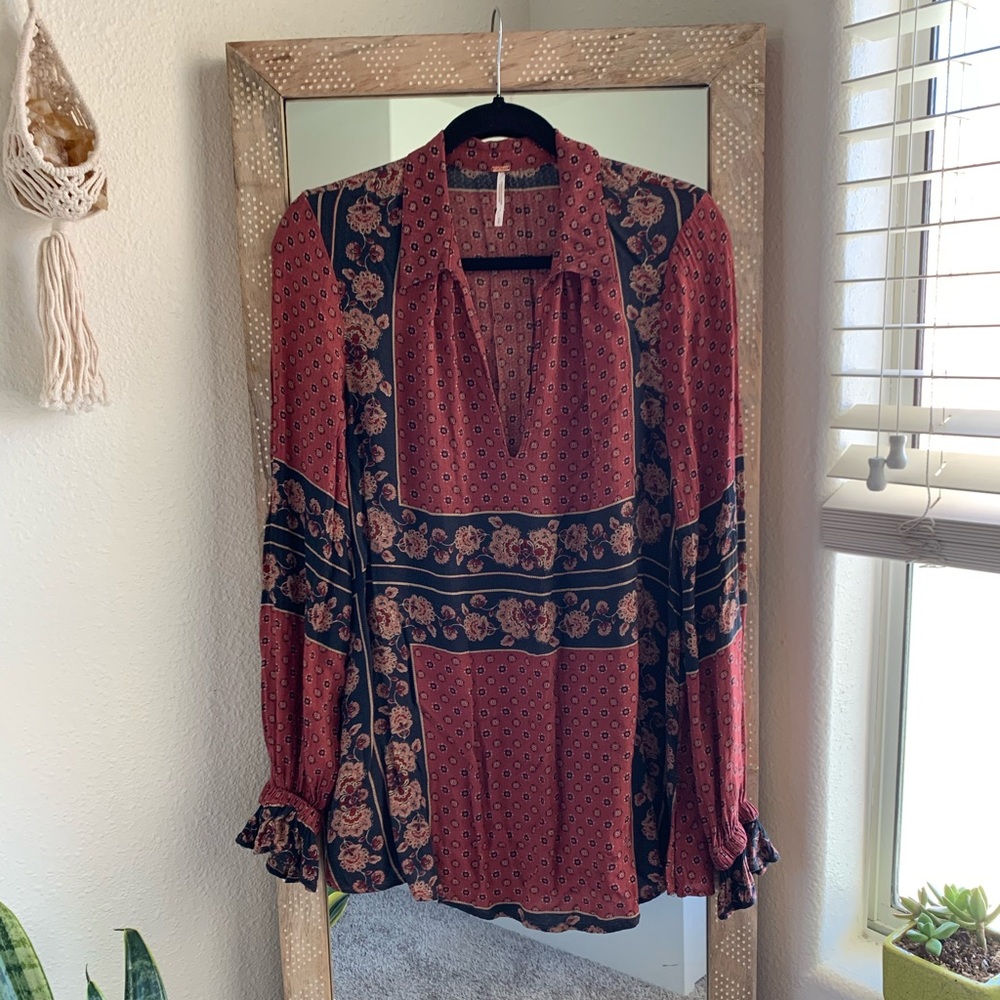 Free People Long Sleeve Tunic